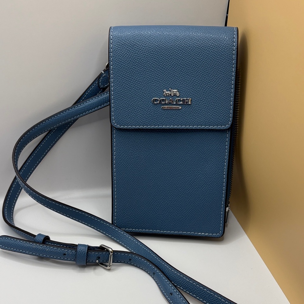 Coach Elegant Blue Crossbody Bag